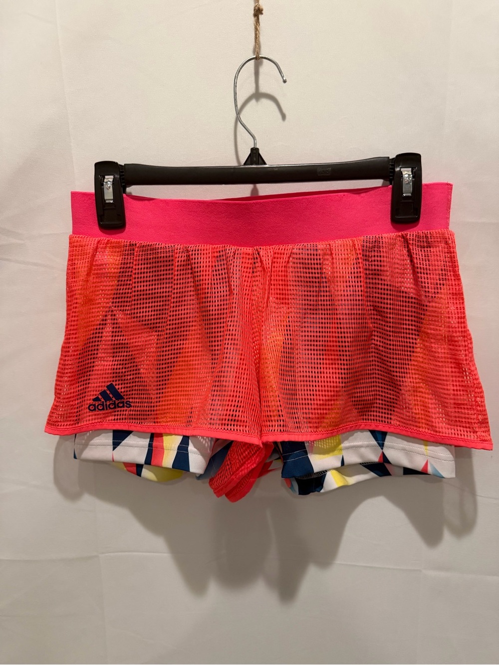 Adidas pro athleticshorts from the NY collection.sizeS.athletic,summer,geometric